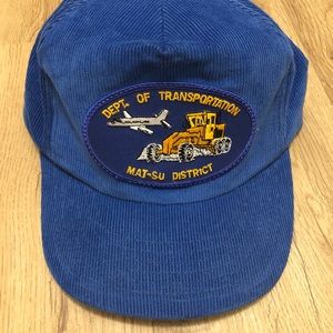Alaska DOT Hat Snap Back Corduroy
